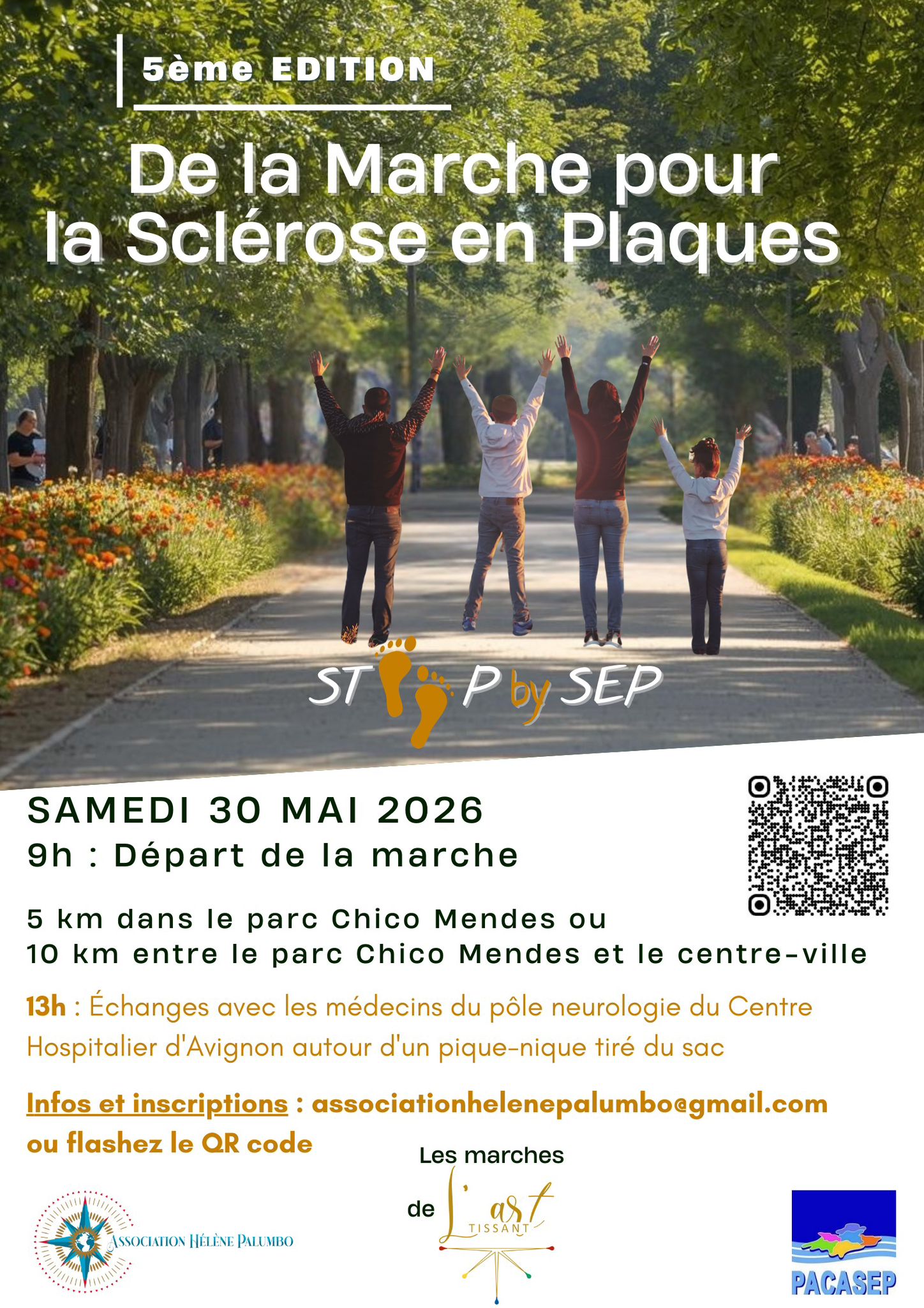 5e édition de la marche pour la SEP