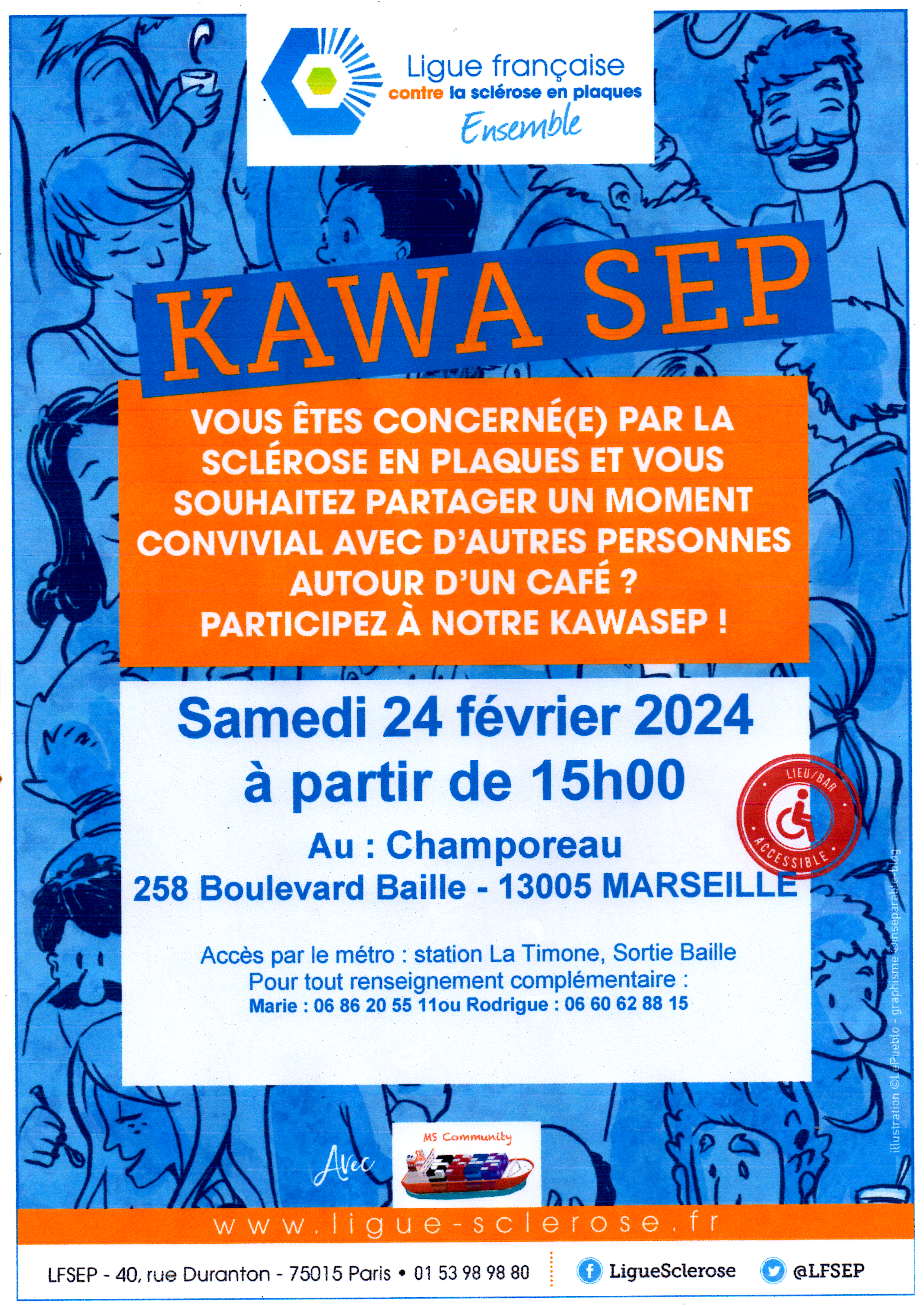 le prochain KAWASEP aura lieu le samedi 24 février
