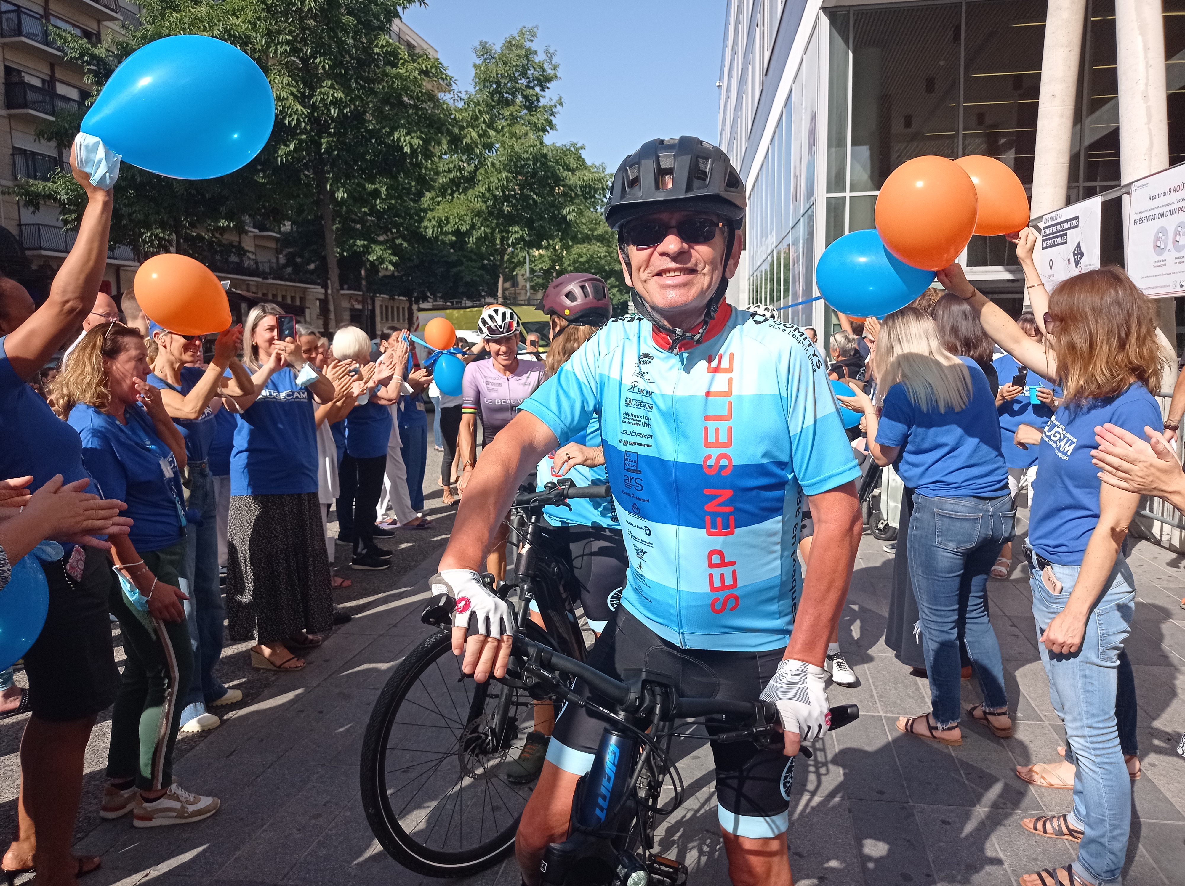 Sep en Selle l'arrivée