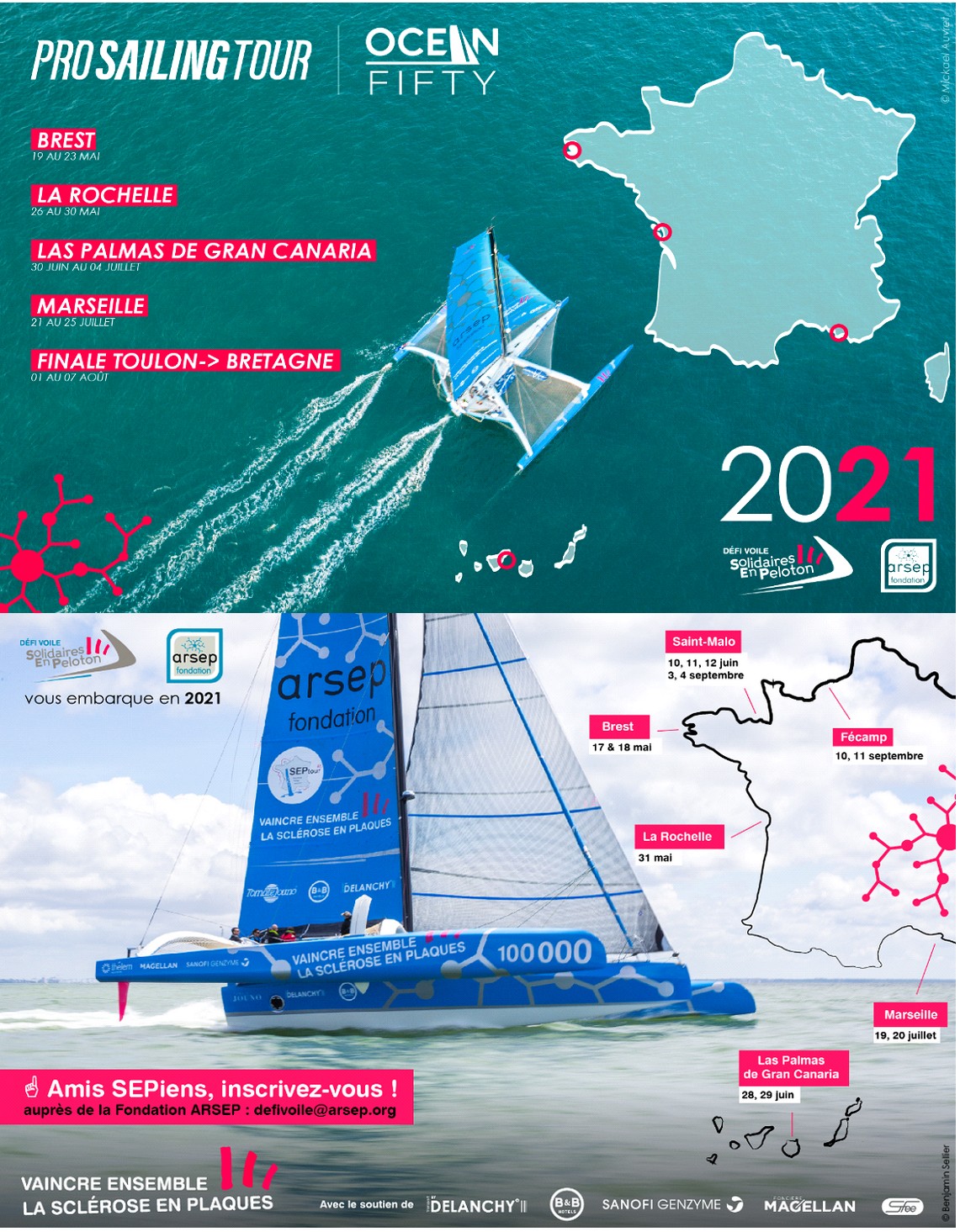 Sorties en mer pour les patients