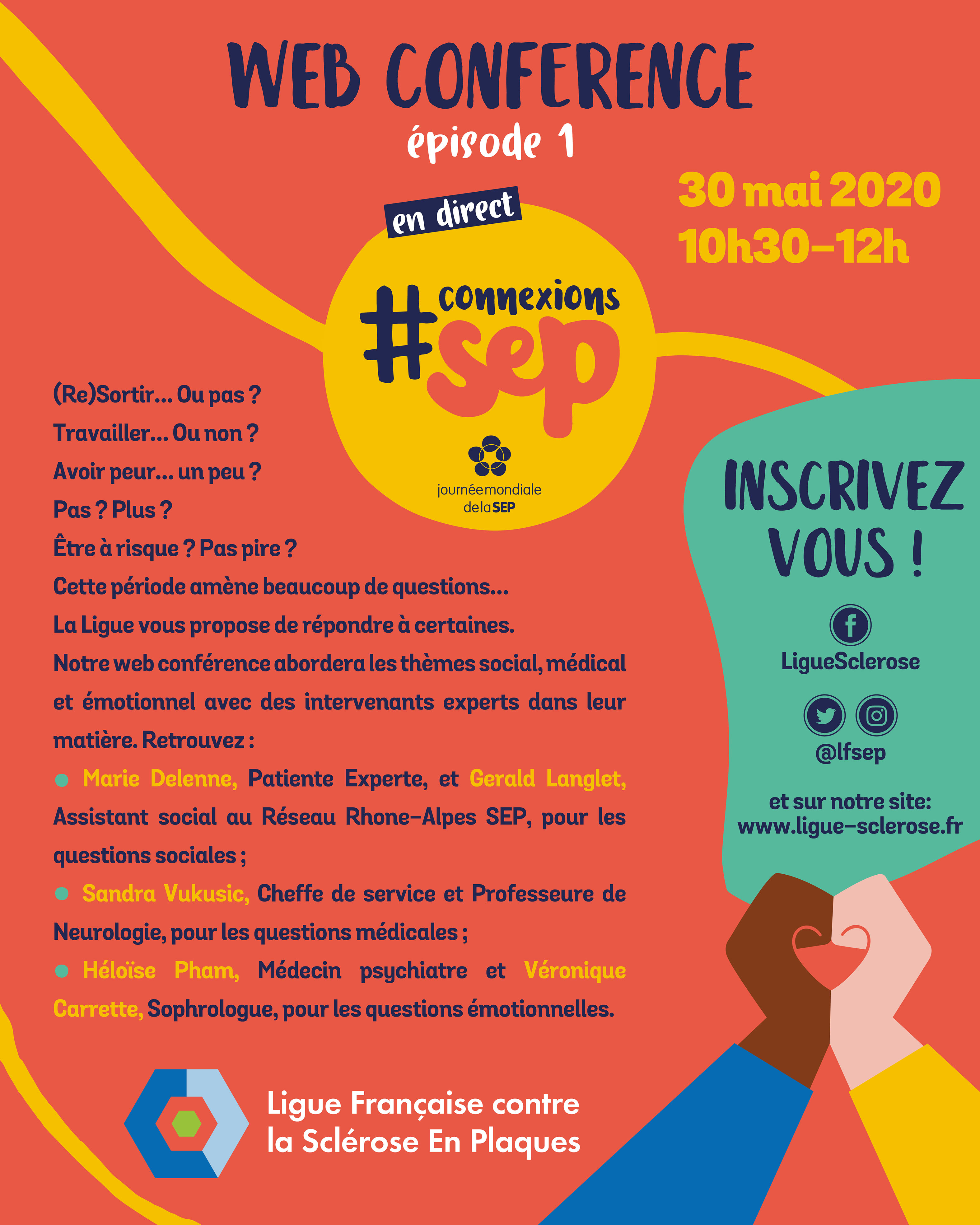 Journée mondiale de la Sep, webconférence
