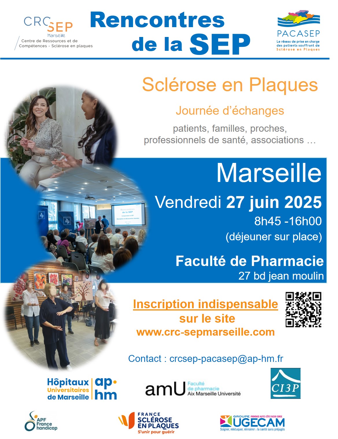 DEMANDEZ LE PROGRAMME !!!    JOURNEE LES RENCONTRES DE LA SEP vendredi 27 juin 2025